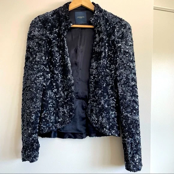 Gryphon | Jackets & Coats | Gryphon New York Navyblue Sequin 